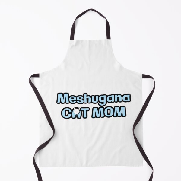 Item preview, Meshugana Cat Mom designed and sold by Funny Yiddish Designs.