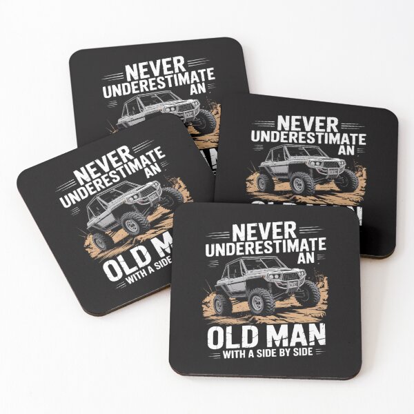 Item preview, Never Underestimate An Old Man With A Side By Side UTV designed and sold by Silicula.