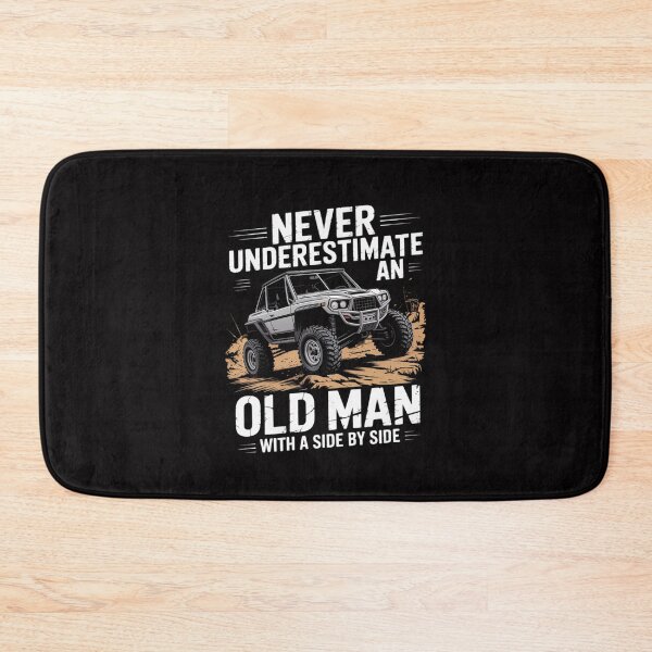 Item preview, Never Underestimate An Old Man With A Side By Side UTV designed and sold by Silicula.