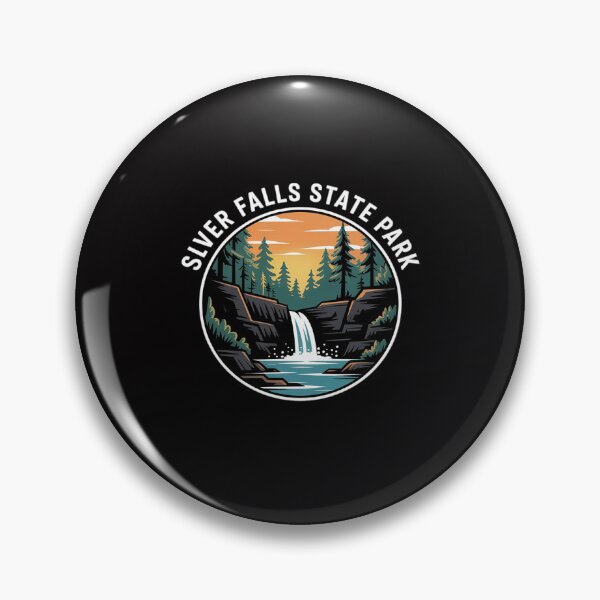 Item preview, Nature lovers Waterfalls Silver Falls State Park Souvenir designed and sold by Silicula.