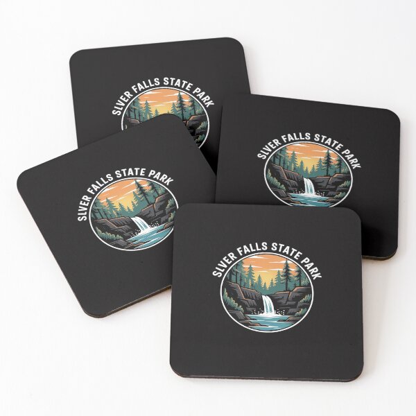 Item preview, Nature lovers Waterfalls Silver Falls State Park Souvenir designed and sold by Silicula.