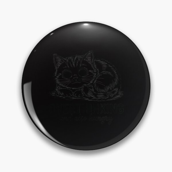 Item preview, Men Women Overthinking And Also Hungry Cute designed and sold by Silicula.