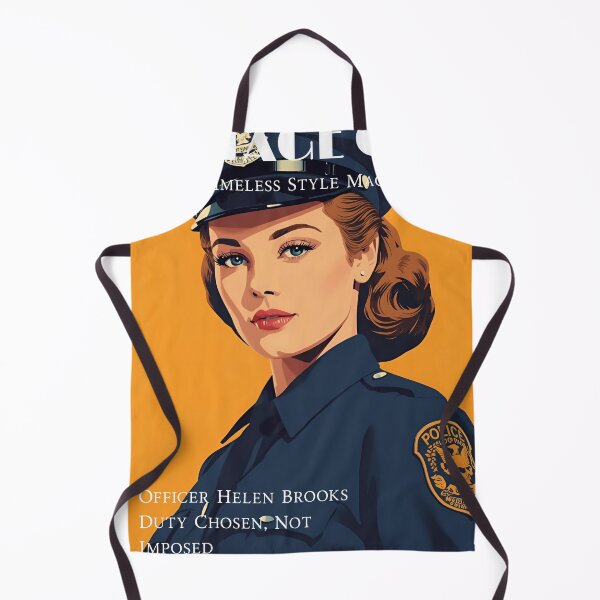 Item preview, Vintage City Policewoman designed and sold by Vintage City.