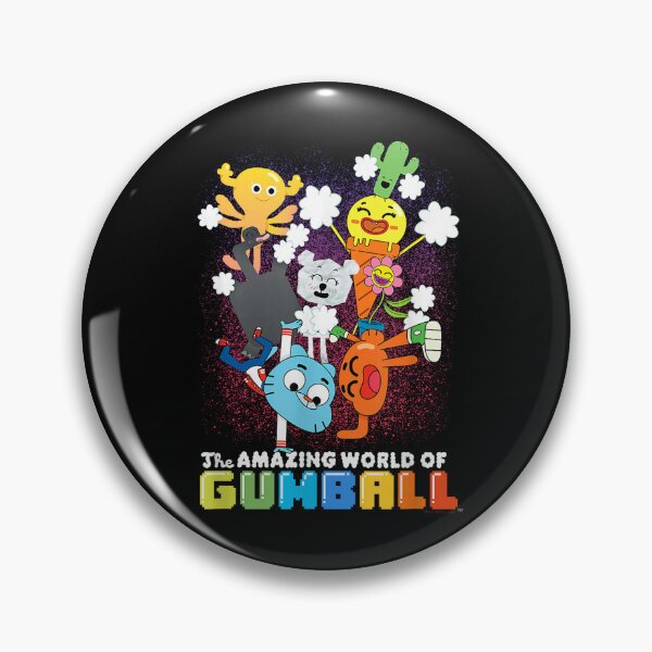Item preview, Gumball & Darwin: Vibrant Cartoon Crew designed and sold by Puring1899.