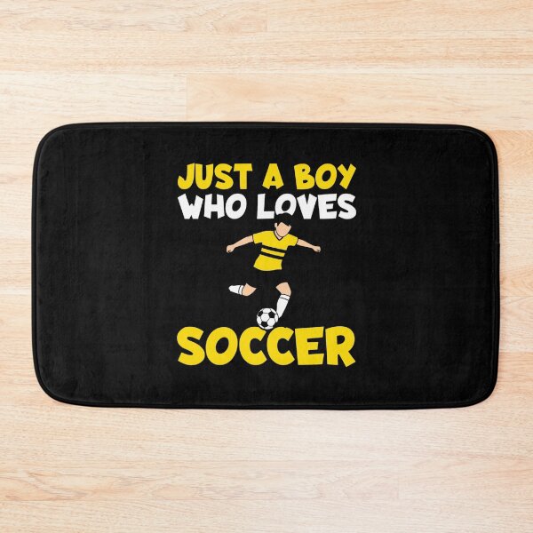 Item preview, Just A Boy Who Loves Soccer Soccer Fan designed and sold by Gogetgiggles.