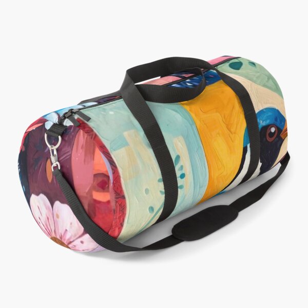 Item preview, Colorful Bird on Abstract Background designed and sold by Modern-Tropical.
