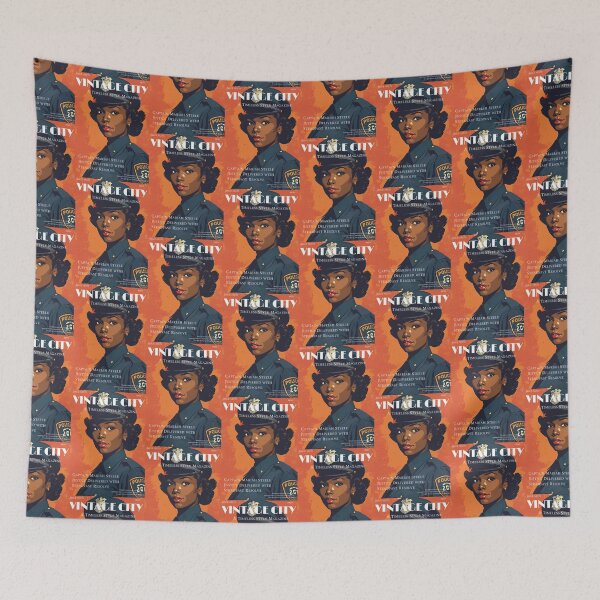 Item preview, Vintage City Proud Policewoman  designed and sold by Vintage City.