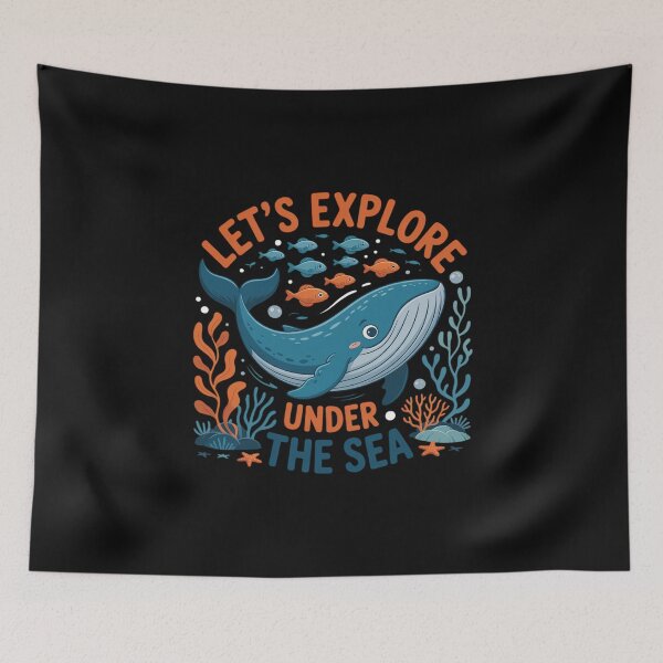 Item preview, Let's Explore Under The Sea Oceans Lover World Oceans Day designed and sold by EntroRhim.