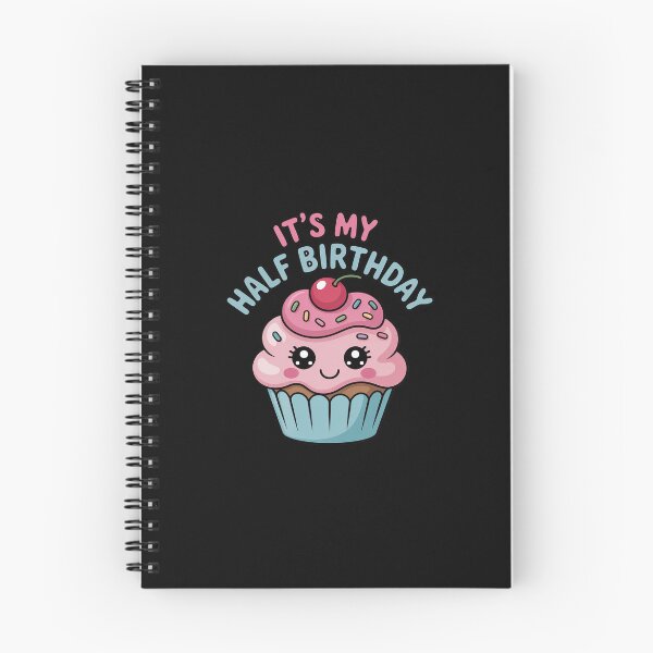 Item preview, It's My Half Birthday Cupcake for Girls designed and sold by EntroRhim.