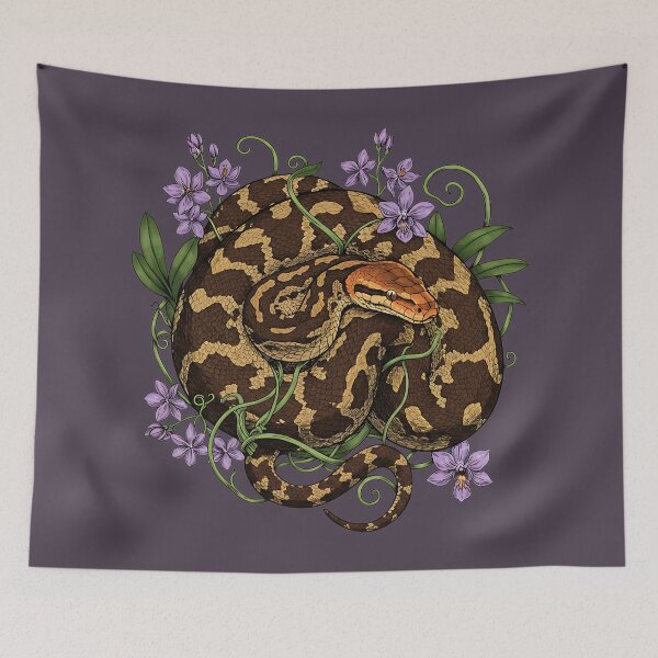 Item preview, Sri Lankan Python and Jungle Orchids designed and sold by BirdsnStuff.