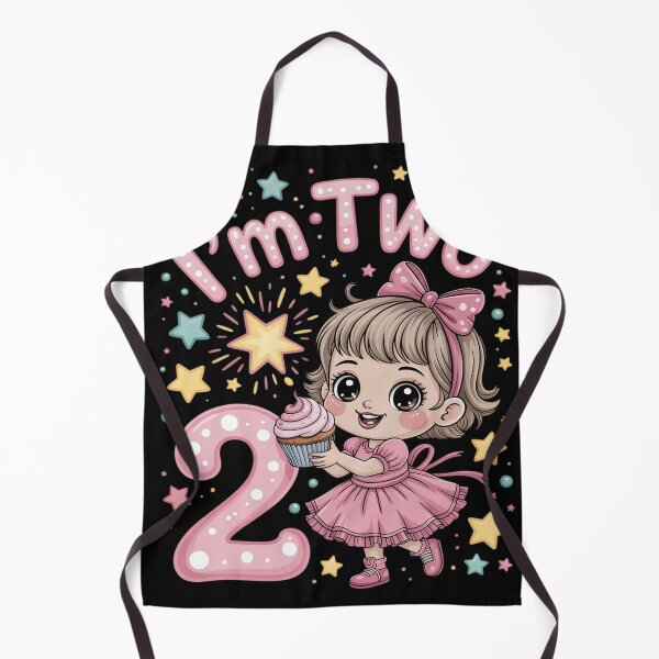 Item preview, Kids I’m Two Birthday Girl Cupcake 2nd Birthday designed and sold by EntroRhim.