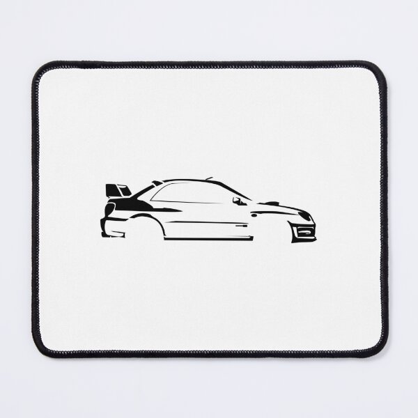 Item preview, WRX STI GDB-G Spec-C (2006) Minimalist Car Silhouette (Black) designed and sold by FearnCreative.