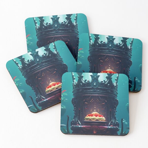 Item preview, King's Throne & Magical Cake | Fantasy Art designed and sold by MoodStory.