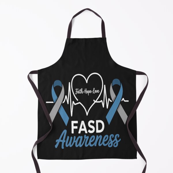 Item preview, Fetal Alcohol Spectrum Disorder FASD Awareness Faith Hope 2 designed and sold by LegendsArt75.