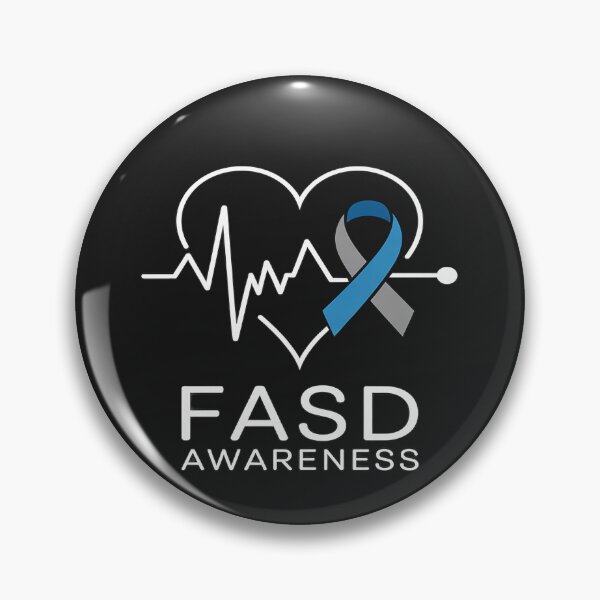 Item preview, Fetal Alcohol Spectrum Disorder FASD Awareness Support designed and sold by LegendsArt75.
