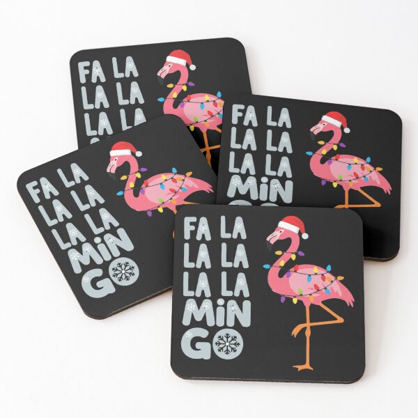 Item preview, Fa La La La Mingo Christmas Flamingo designed and sold by Dopsel56.