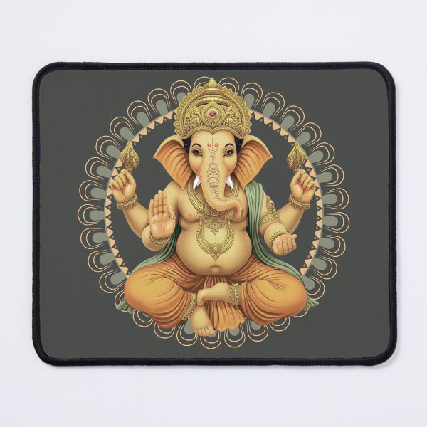Item preview, Golden Harmony Ganesha designed and sold by JuanaDesigns.