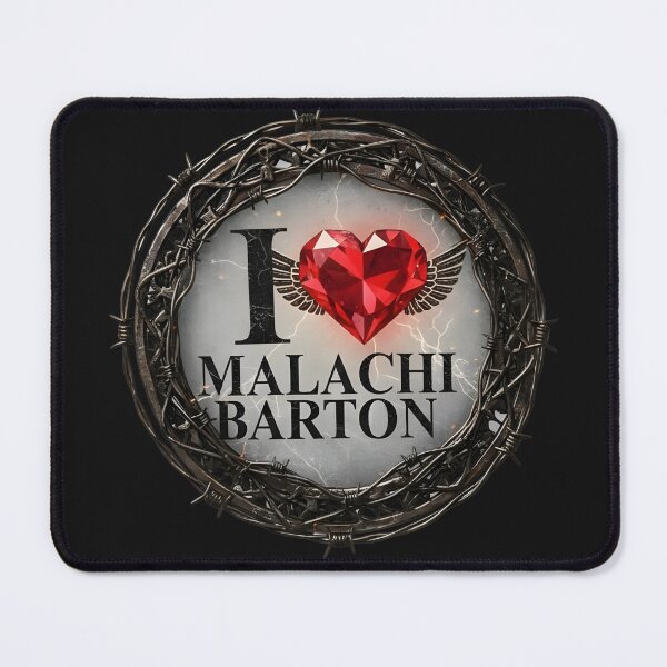 Item preview, I Love Malachi Barton Fan Art Design designed and sold by Inkspire House.