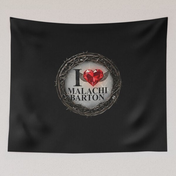 Item preview, I Love Malachi Barton Fan Art Design designed and sold by Inkspire House.