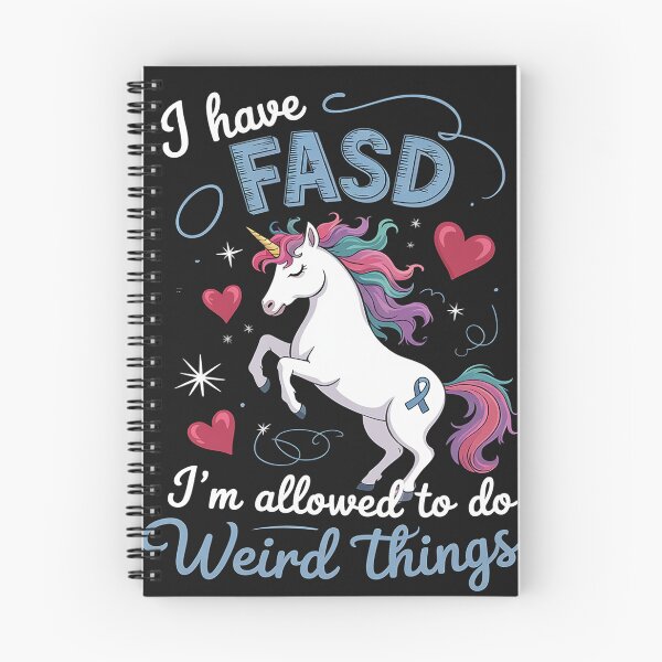Item preview, Fetal Alcohol Spectrum Disorder FASD Awareness Unicorn 3 designed and sold by LegendsArt75.