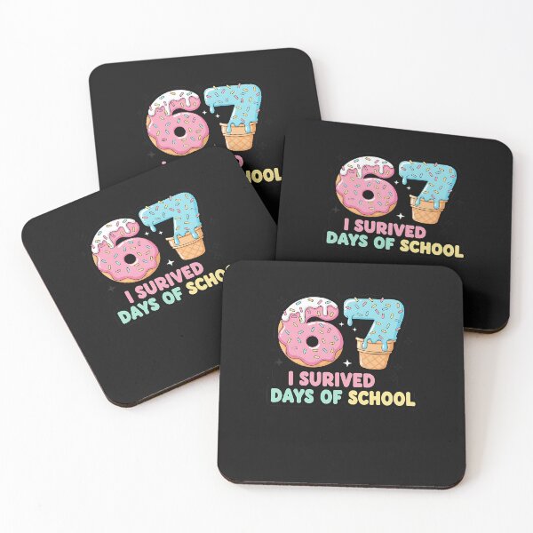 Item preview, Cute Donut Ice Cream I Survived 67 Days Of School designed and sold by MOHITSALVI.