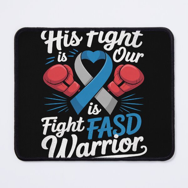 Item preview, Fetal Alcohol Spectrum Disorder FASD Warrior Fighter Support  2 designed and sold by LegendsArt75.