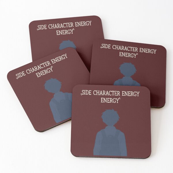 Item preview, Side Character Energy Anime Silhouette, Moody Character designed and sold by Shenaniganzz.