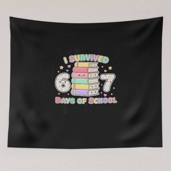 Item preview, Cute I Survived 67 Days Of School Book Lover designed and sold by MOHITSALVI.
