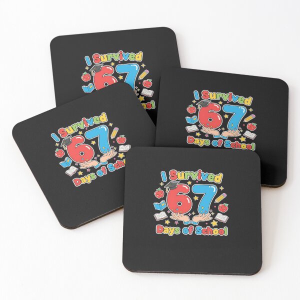 Item preview, Cute I Survived 67 Days Of School Teacher designed and sold by MOHITSALVI.