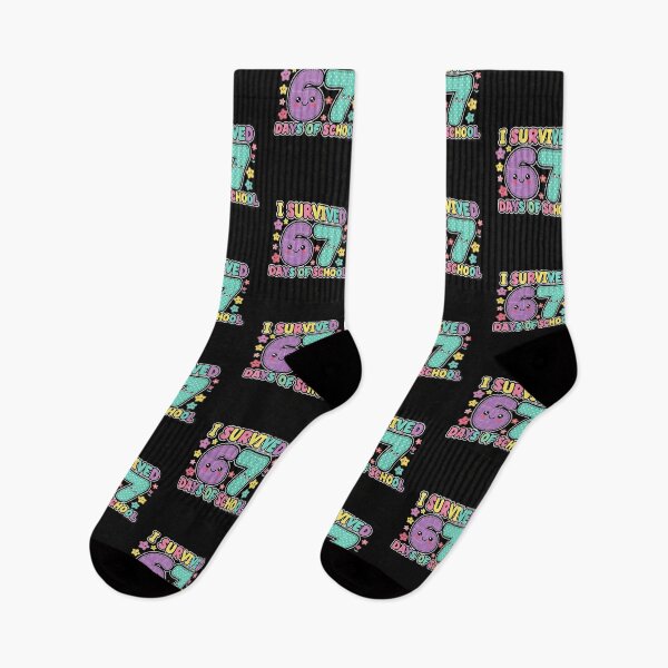 Item preview, Cute Patchwork I Survived 67 Days Of School designed and sold by MOHITSALVI.