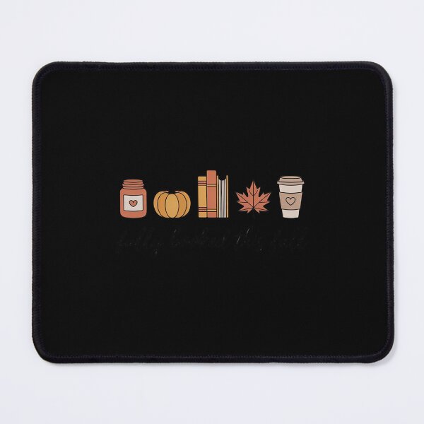 Item preview, Fully Booked This Fall Books Coffee Cozy Reading Pumpkins designed and sold by skanderio.