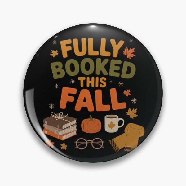 Item preview, Fully Booked This Fall Books Coffee Fall Leaves Pumpkins designed and sold by skanderio.