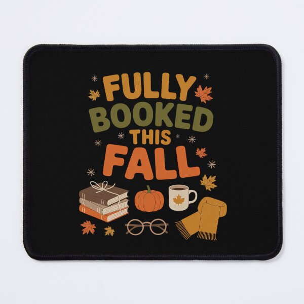 Item preview, Fully Booked This Fall Books Coffee Fall Leaves Pumpkins designed and sold by skanderio.