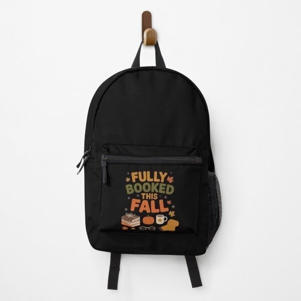 Item preview, Fully Booked This Fall Books Coffee Fall Leaves Pumpkins designed and sold by skanderio.
