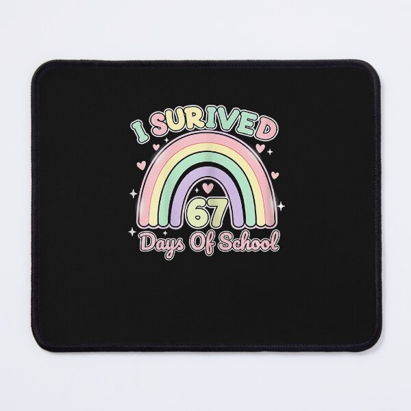 Item preview, Cute Rainbow I Survived 67 Days Of School designed and sold by MOHITSALVI.