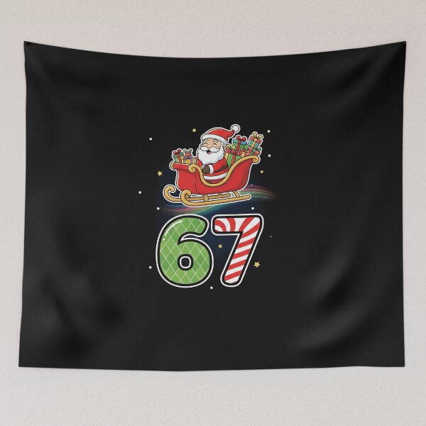 Item preview, Cute Santa Flying 67 Christmas Sleigh  designed and sold by MOHITSALVI.