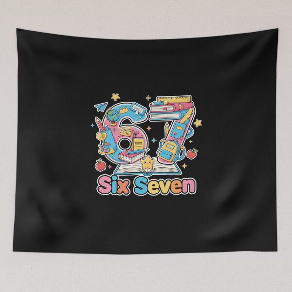 Item preview, Cute School Supplies 67 Six Seven designed and sold by MOHITSALVI.