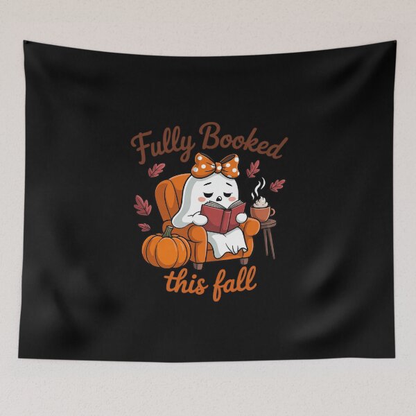 Item preview, Fully Booked This Fall, Book Lovers, Spooky Season designed and sold by skanderio.