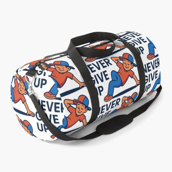 Item preview, Never Give Up: Cheerful Resilience Hero designed and sold by Krfto.