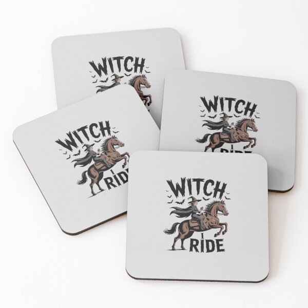 Item preview, Funny Barrel Racing Halloween Witch designed and sold by imsamaharem.