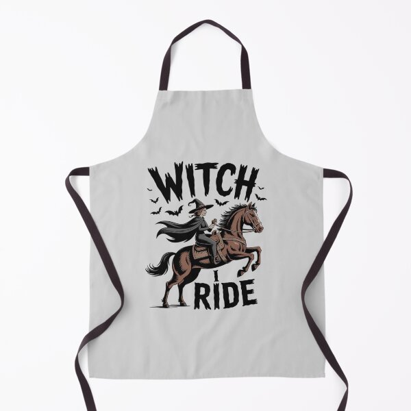 Item preview, Funny Barrel Racing Halloween Witch designed and sold by imsamaharem.