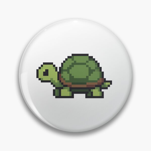 Item preview, Cute Pixel Art Turtle designed and sold by XNamishX40.
