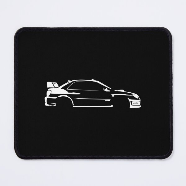 Item preview, WRX STI GDB-G Spec-C (2006) Minimalist Car Silhouette (White) designed and sold by FearnCreative.