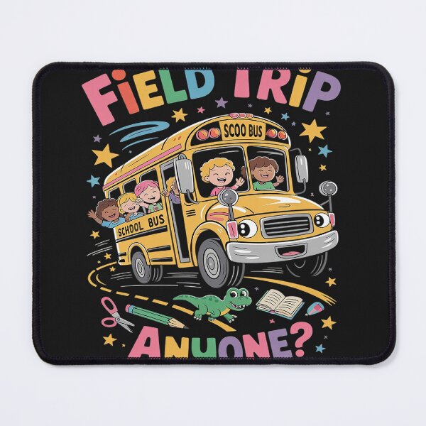Item preview, Field Trip Anyone Field Day Let The Games Begin School Bus designed and sold by LegendsArt75.