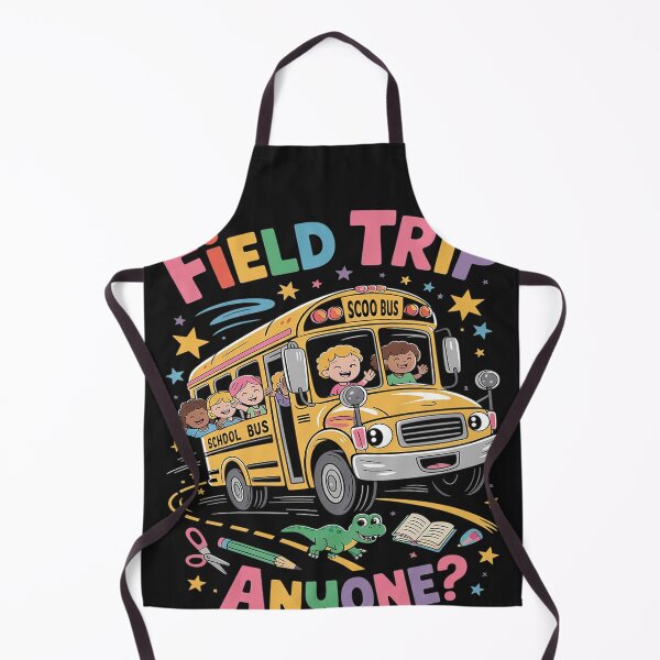 Item preview, Field Trip Anyone Field Day Let The Games Begin School Bus designed and sold by LegendsArt75.