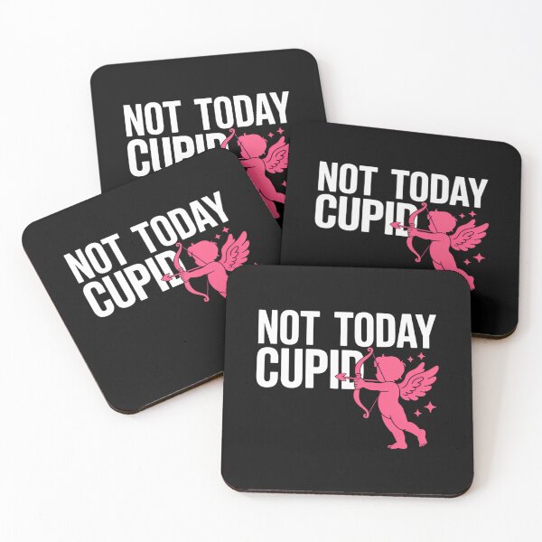 Item preview, Funny & Cute Not Today Cupid Valentines Day designed and sold by CruelShadesSt.