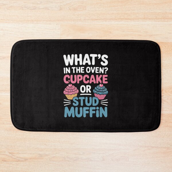 Artikelvorschau, Cupcake für die Gender-Reveal-Party oder Stud-Muffin entworfen und verkauft von Viepenny.