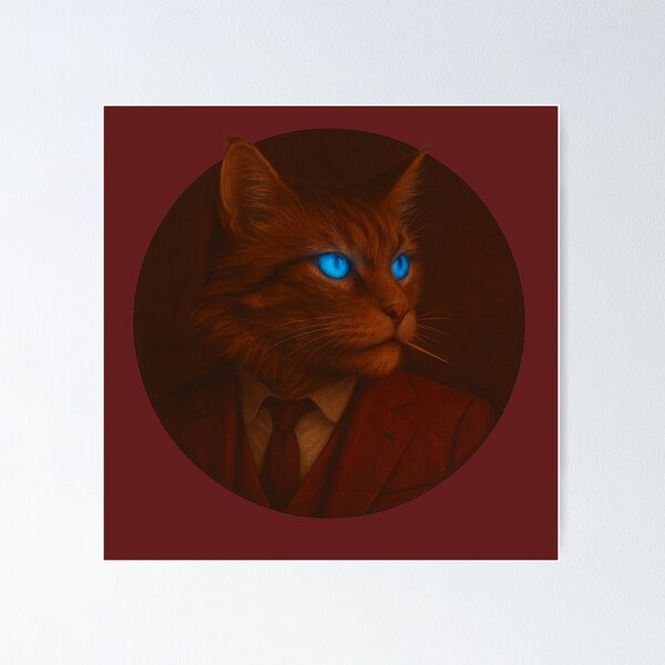 Item preview, Blue Gaze Don designed and sold by Fort Galaxy.