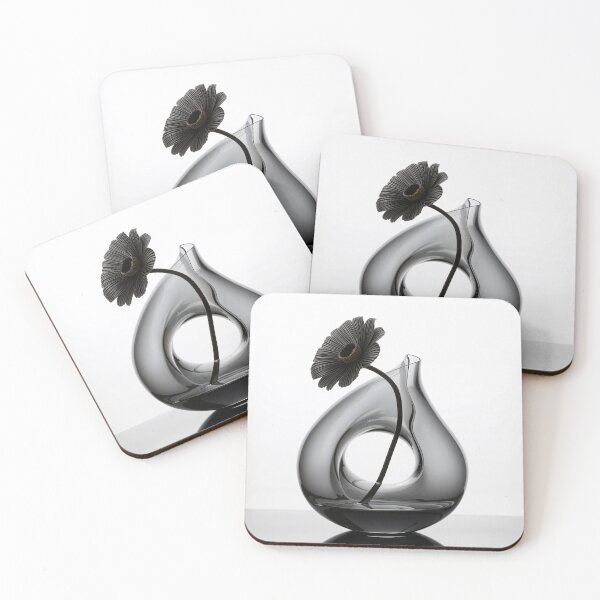 Item preview, Luxury Black Glass Flower Sculpture designed and sold by NIVEX.
