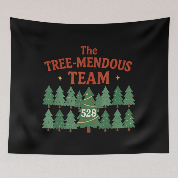 Item preview, TreeMendous Team - Funny Christmas Crew designed and sold by Puring1899.